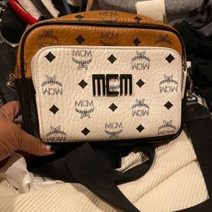MCM Tri Color MCM small crossbody